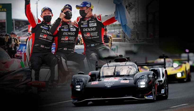 2021-2024 Victories continued in the new Hypercar era to give TGR a 5th straight title in 2022!Disappointing 2nd-place finishes followed in the 100th anniversary year 2023 and 2024.