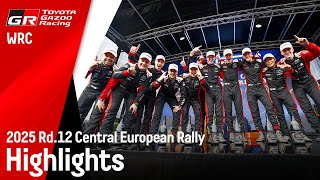 TGR-WRT Are Manufacturers' Champions! | WRC Central European Rally 2025 | Weekend Highlights