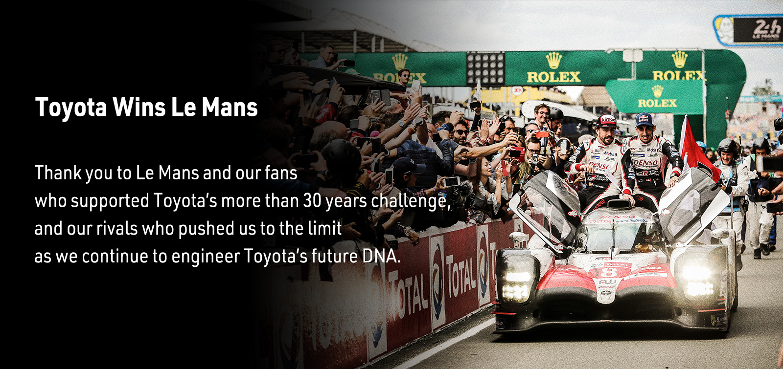 Toyota Wins Le Mans