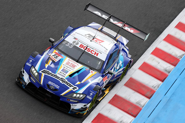 11番手グリッドを獲得したWedsSport ADVAN GR Supra 19号車（国本雄資／阪口晴南）