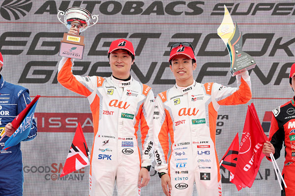 au TOM'S GR Supra 1号車（坪井翔／山下健太）