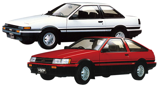 AE86 COROLLA LEVIN/SPRINTER TRUENO（1983-1987）
